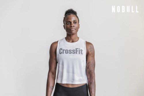Canottiera NOBULL Crossfit Muscle Donna Bianche 1905CSM